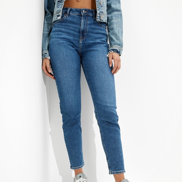 AE American Eagle Stretch Curve Mom Jean - Picture 5 of 5